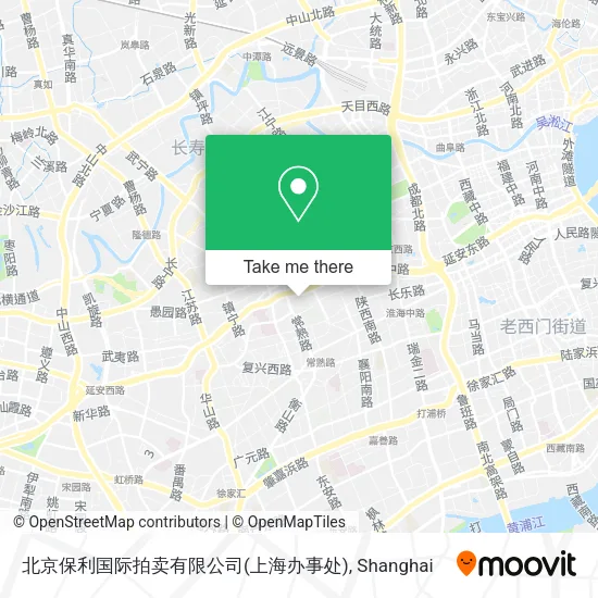 北京保利国际拍卖有限公司(上海办事处) map