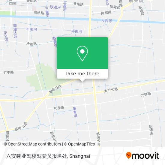 六安建业驾校驾驶员报名处 map