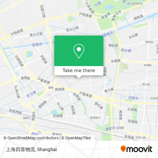 上海四喜物流 map