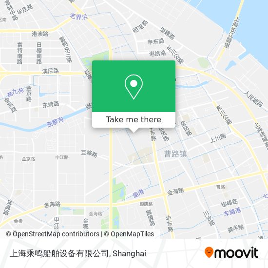 上海乘鸣船舶设备有限公司 map