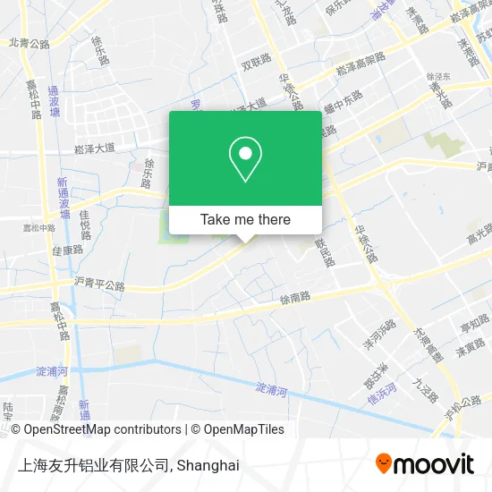 上海友升铝业有限公司 map