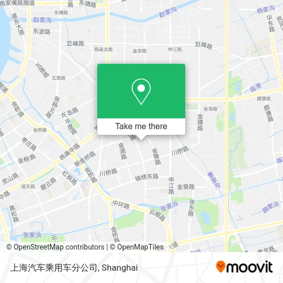 上海汽车乘用车分公司 map