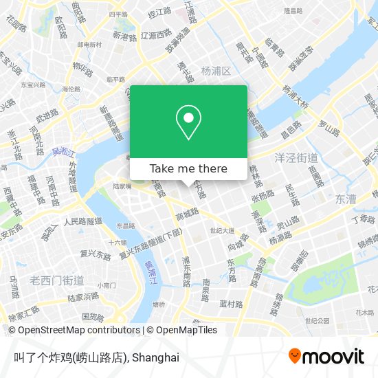 叫了个炸鸡(崂山路店) map