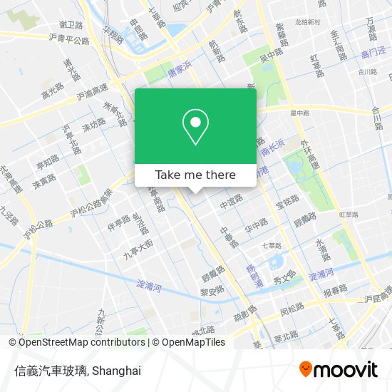 信義汽車玻璃 map