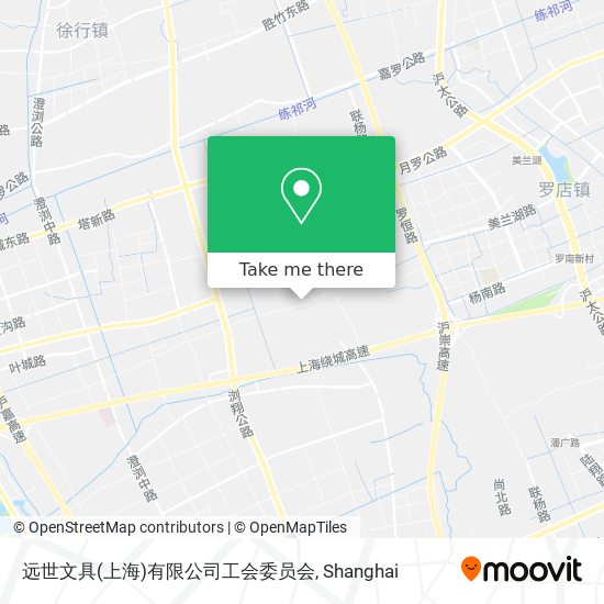 远世文具(上海)有限公司工会委员会 map