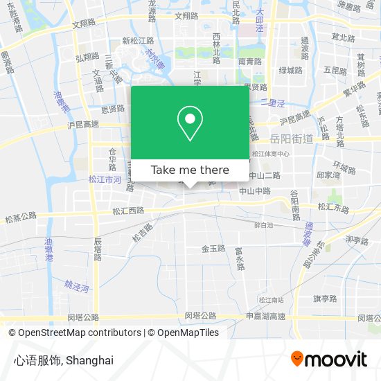 心语服饰 map