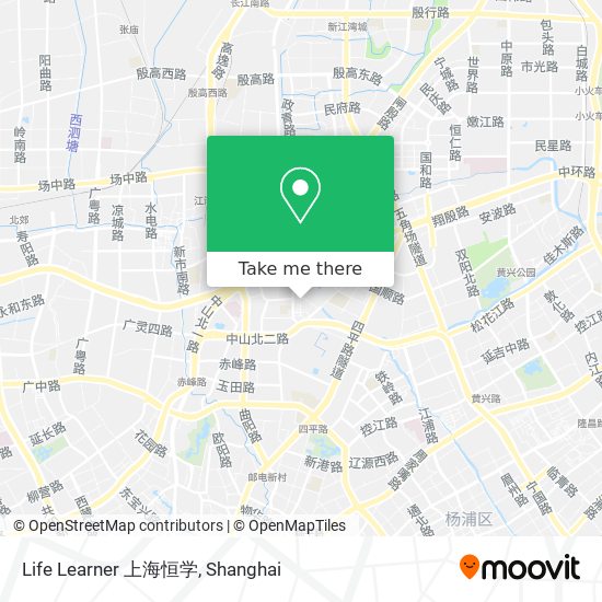 Life Learner 上海恒学 map