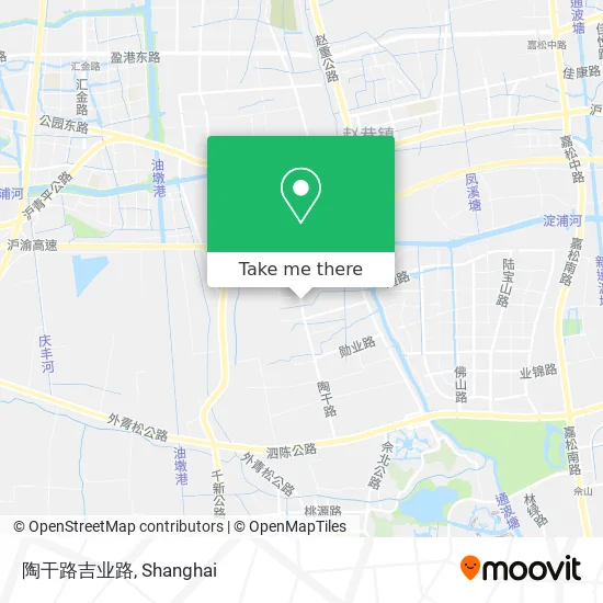 陶干路吉业路 map