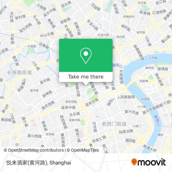 悦来酒家(黄河路) map