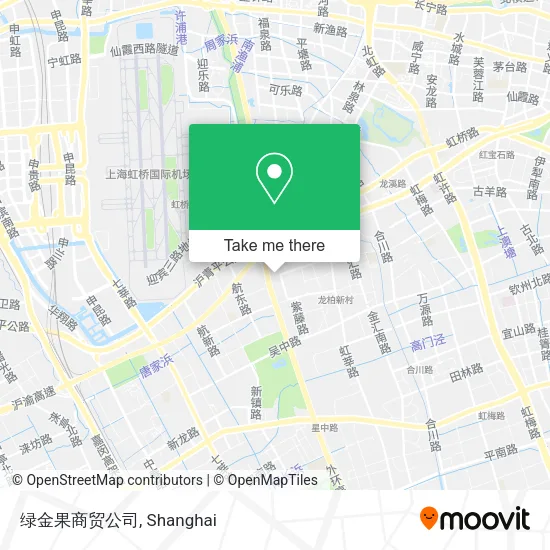 绿金果商贸公司 map