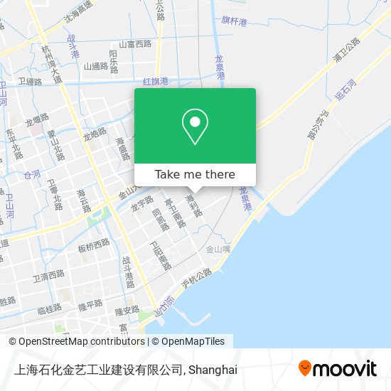 上海石化金艺工业建设有限公司 map