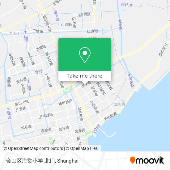 金山区海棠小学-北门 map