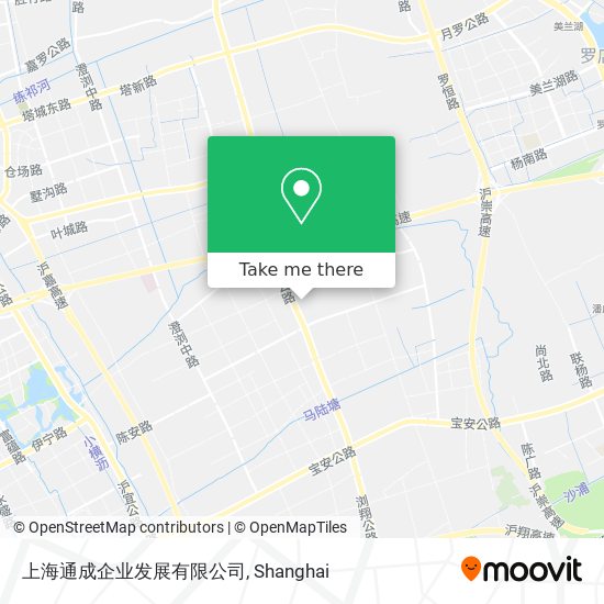 上海通成企业发展有限公司 map