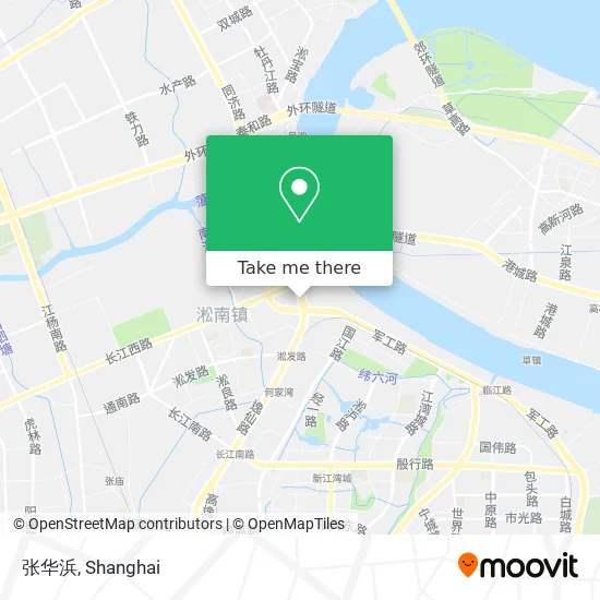 张华浜 map