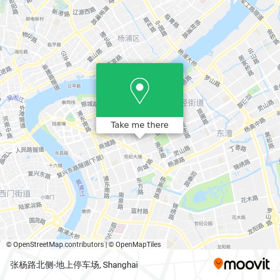 张杨路北侧-地上停车场 map