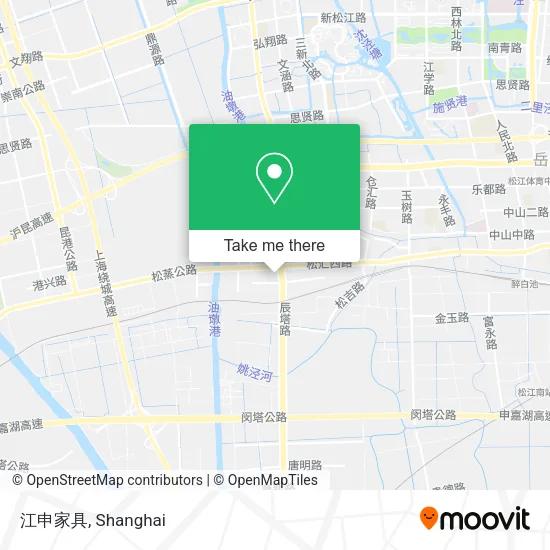 江申家具 map