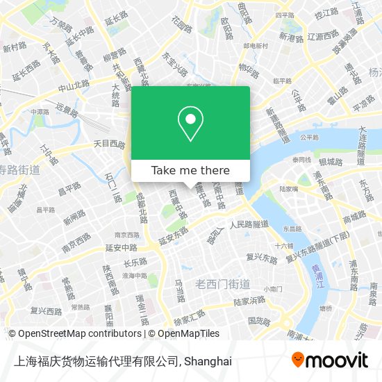 上海福庆货物运输代理有限公司 map