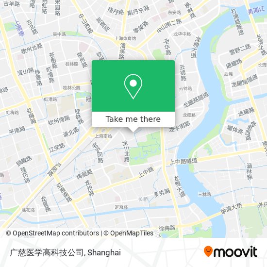广慈医学高科技公司 map