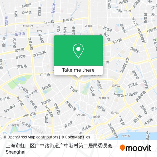 上海市虹口区广中路街道广中新村第二居民委员会 map