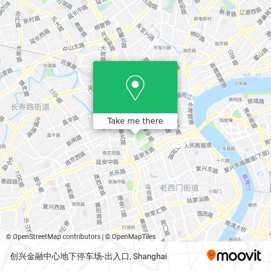 创兴金融中心地下停车场-出入口 map