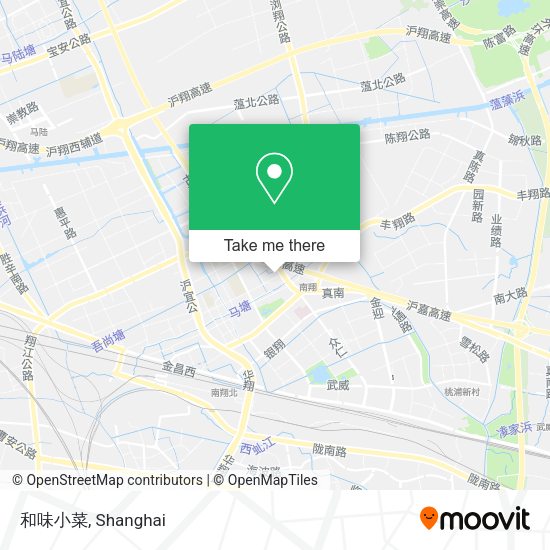 和味小菜 map