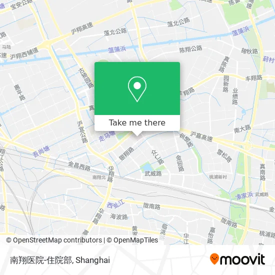 南翔医院-住院部 map