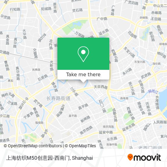 上海纺织M50创意园-西南门 map