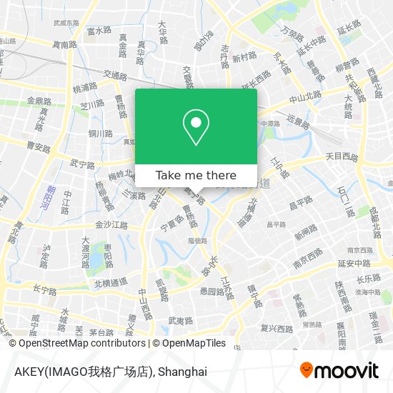 AKEY(IMAGO我格广场店) map