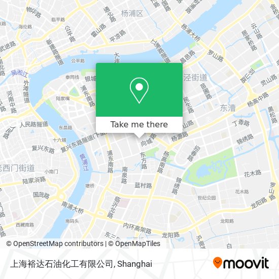 上海裕达石油化工有限公司 map