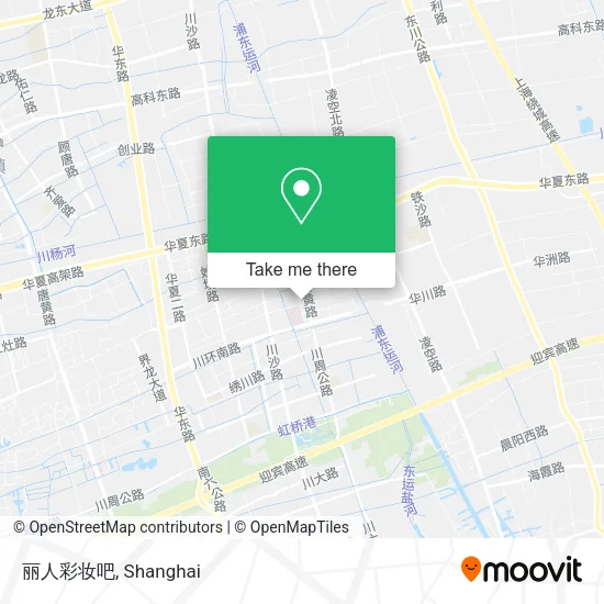 丽人彩妆吧 map