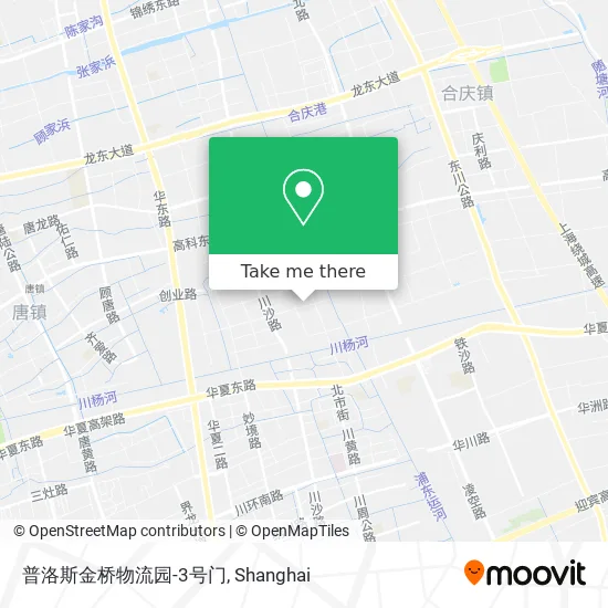 普洛斯金桥物流园-3号门 map