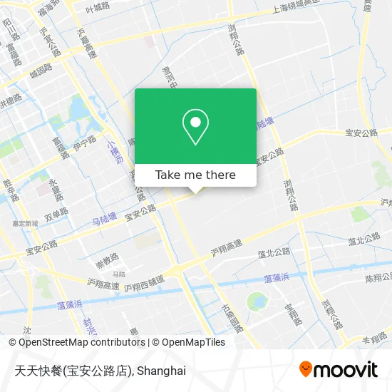 天天快餐(宝安公路店) map