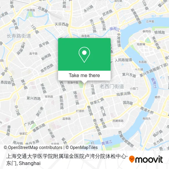 上海交通大学医学院附属瑞金医院卢湾分院体检中心-东门 map