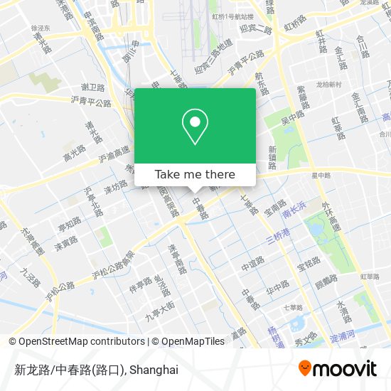 新龙路/中春路(路口) map
