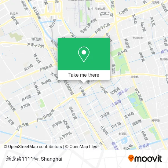新龙路1111号 map