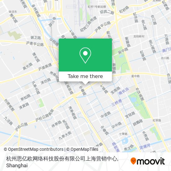 杭州思亿欧网络科技股份有限公司上海营销中心 map