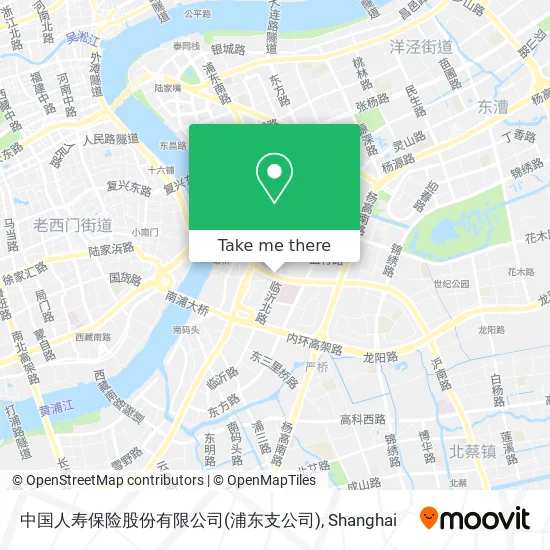 中国人寿保险股份有限公司(浦东支公司) map