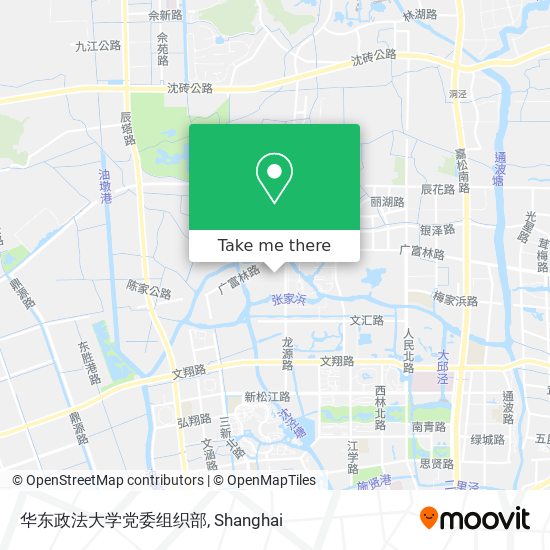 华东政法大学党委组织部 map