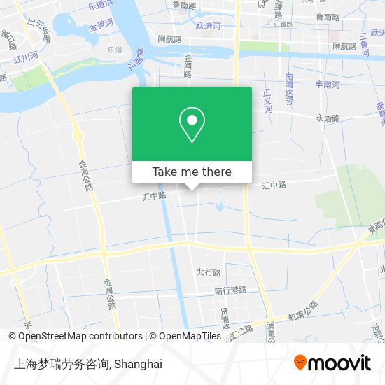 上海梦瑞劳务咨询 map