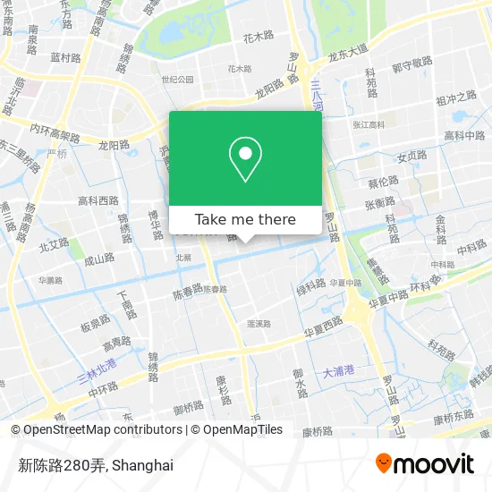 新陈路280弄 map