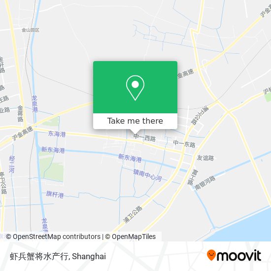 虾兵蟹将水产行 map