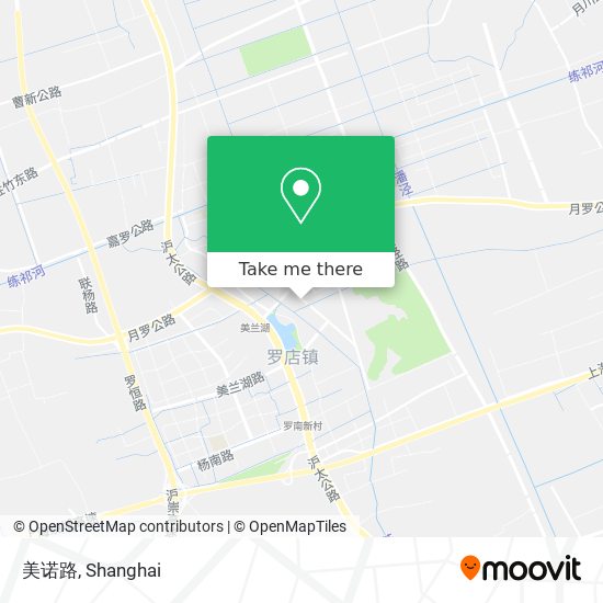 美诺路 map