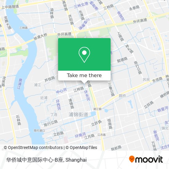 华侨城中意国际中心-B座 map