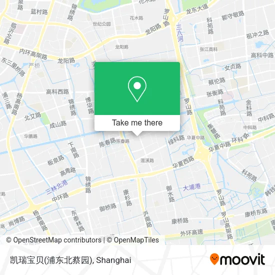 凯瑞宝贝(浦东北蔡园) map
