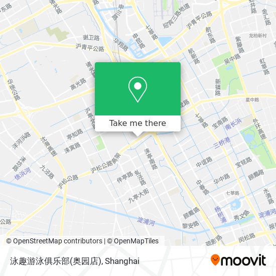 泳趣游泳俱乐部(奥园店) map