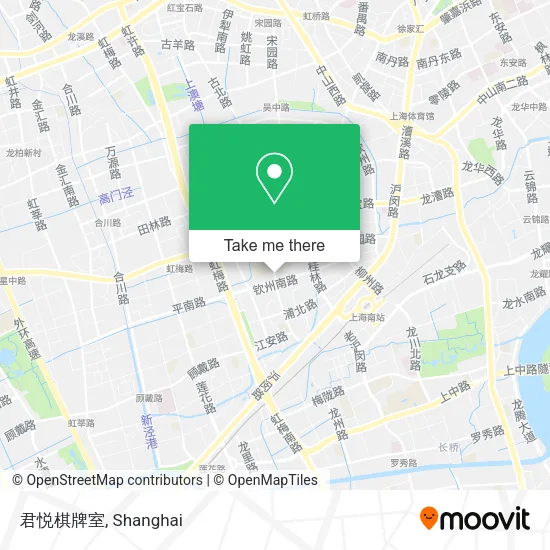 君悦棋牌室 map