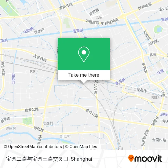 宝园二路与宝园三路交叉口 map
