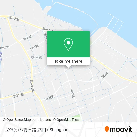 宝钱公路/青三路(路口) map