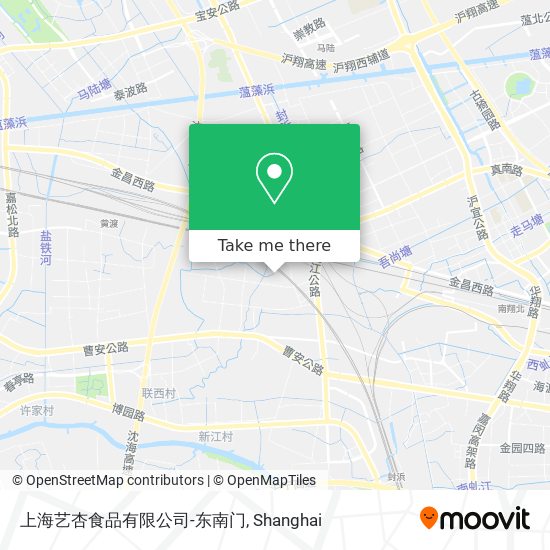 上海艺杏食品有限公司-东南门 map