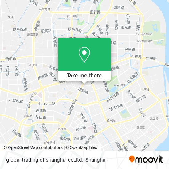 global trading of shanghai co.,ltd. map